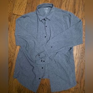 01. Algo Longsleeve Button Down Gray sz XL